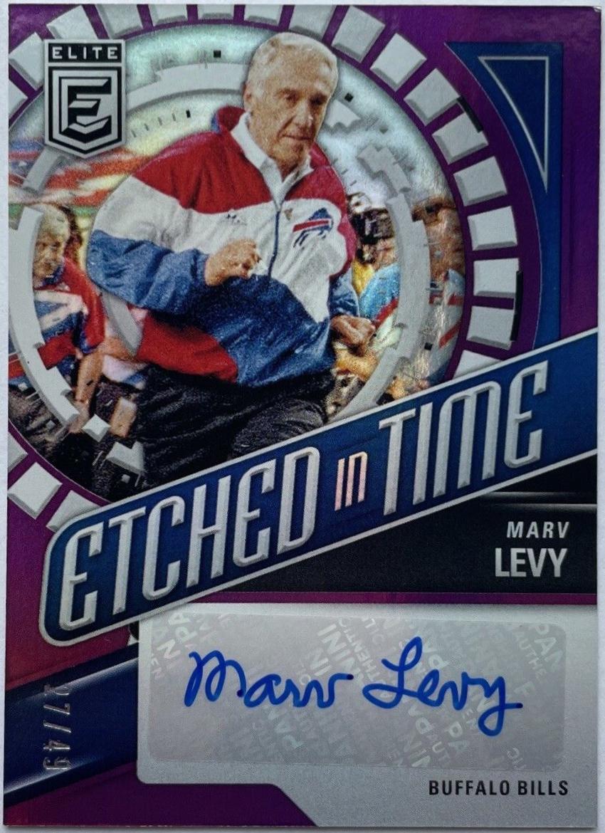 Marv Levy [Purple] #ETS-MLE