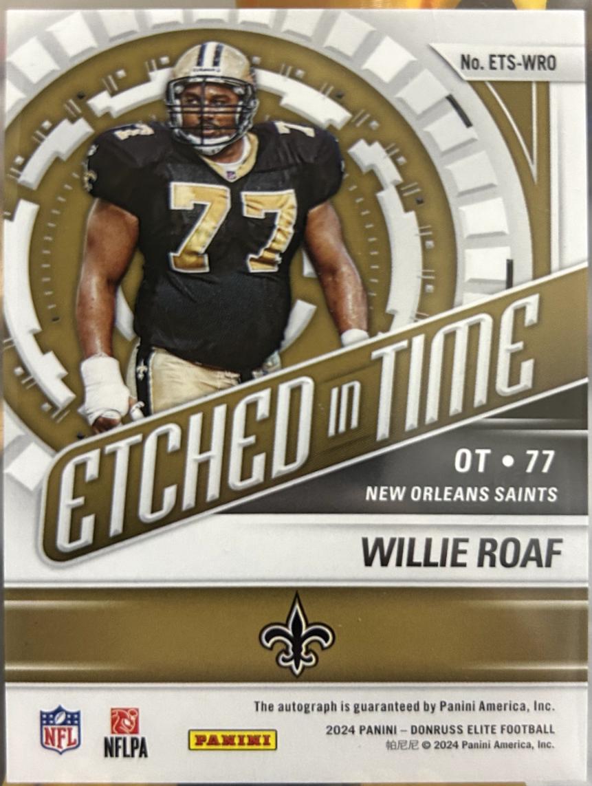 Willie Roaf [Gold] #ETS-WRO