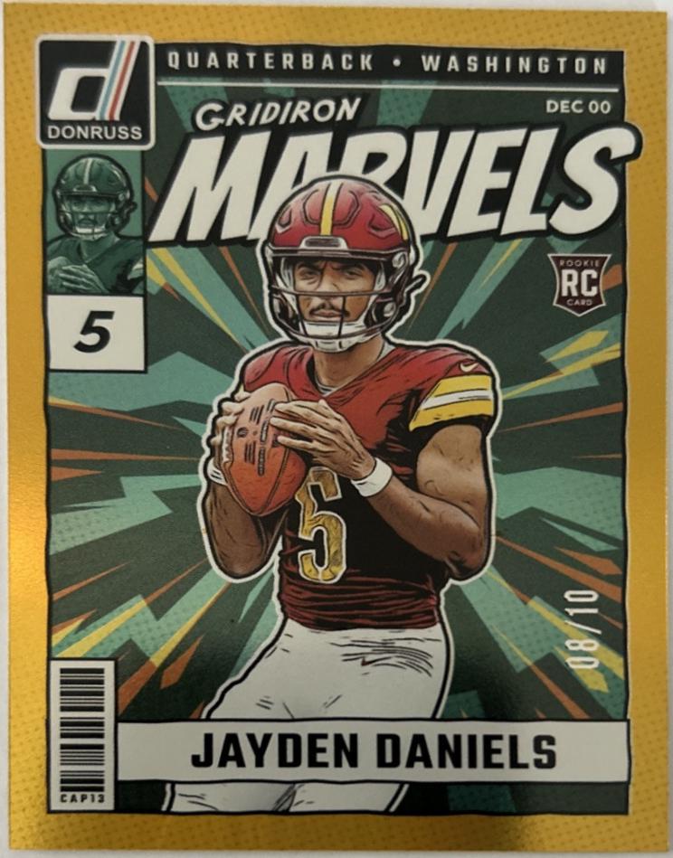 Jayden Daniels [Gold] #13