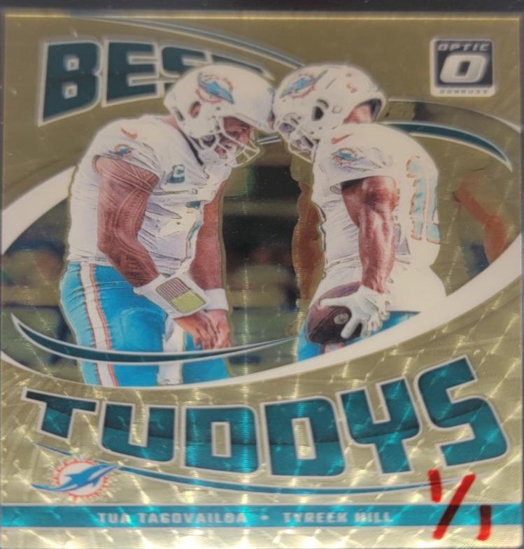 Tua Tagovailoa / Tyreek Hill [Gold Vinyl] #1