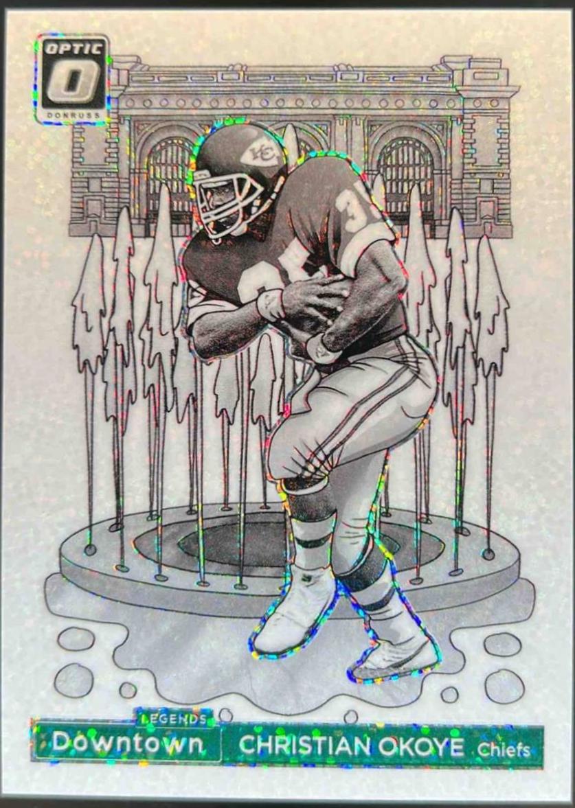 Christian Okoye [White Sparkle] #6