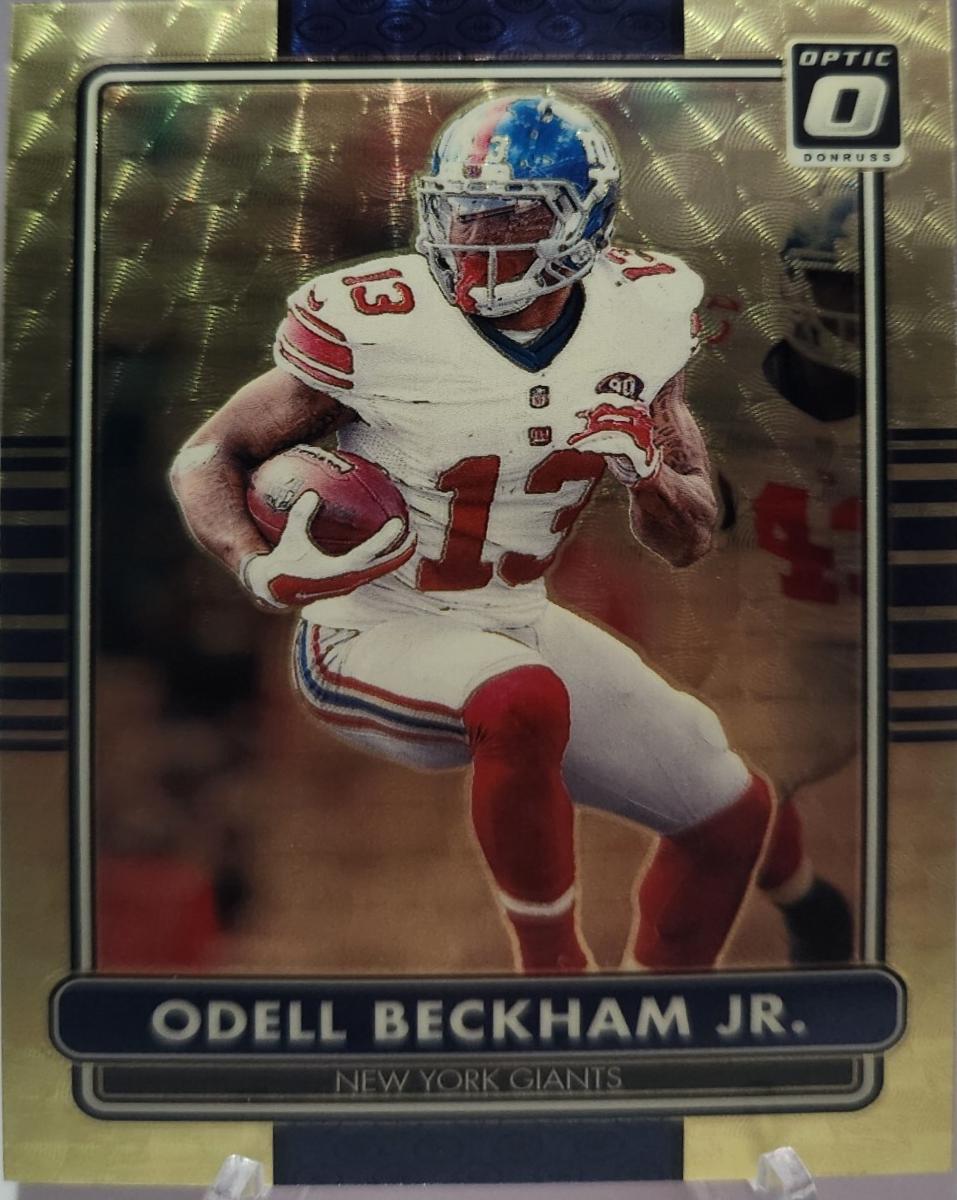 Odell Beckham Jr. [Gold Vinyl] #19