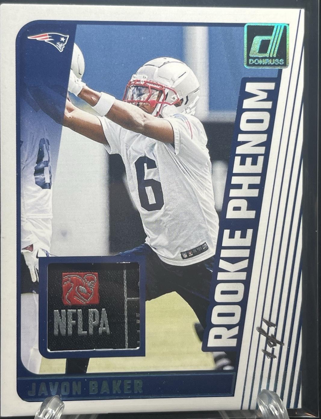 Javon Baker [NFL Player's Laundry Tag] #RJA-JBA