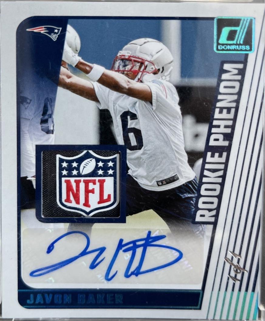 Javon Baker [NFL Shield Laundry Tag] #RJA-JBA