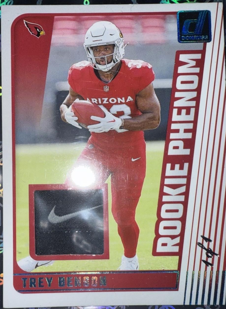Trey Benson [NFL Shield Laundry Tag] #RPJ-TBE