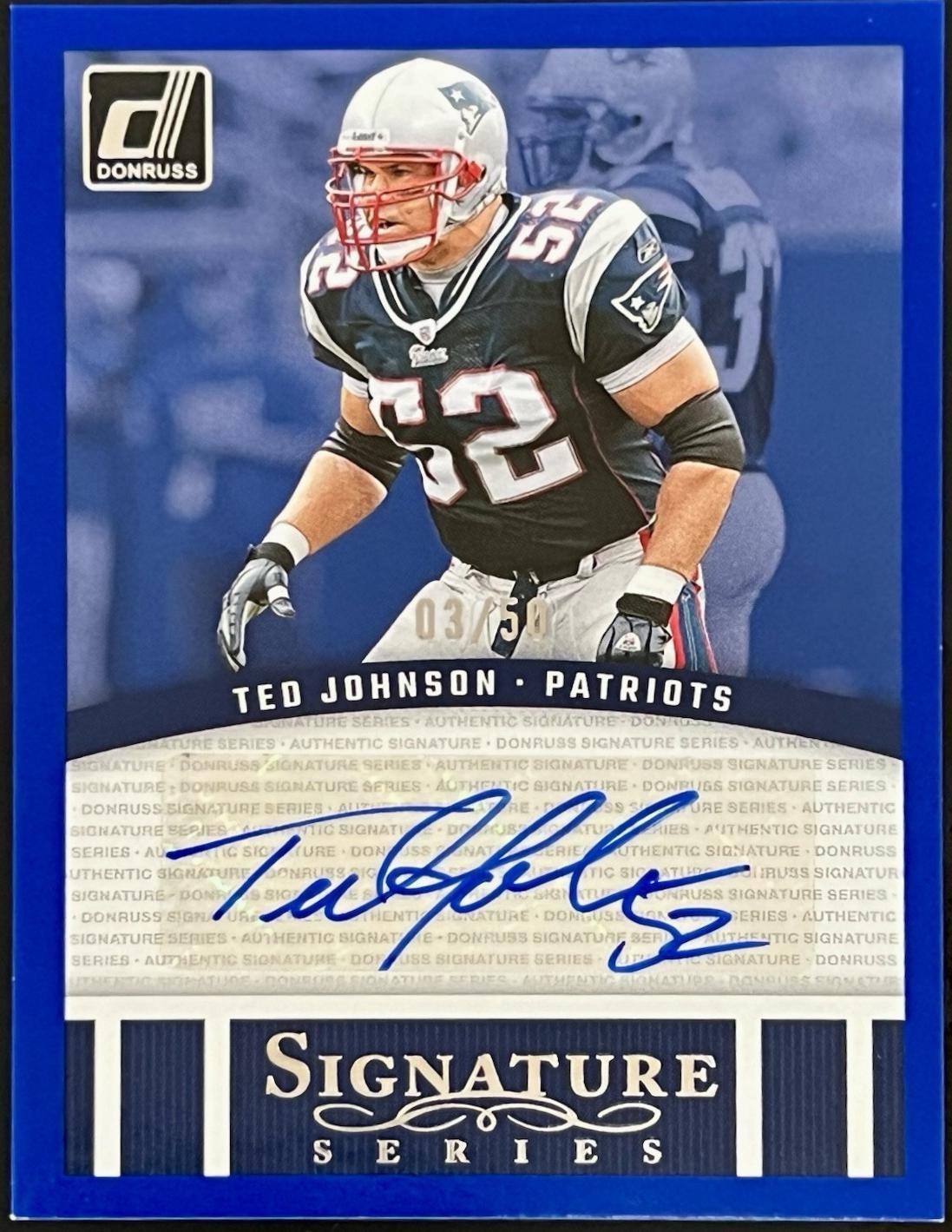 Ted Johnson [Blue] #SSE-TJO