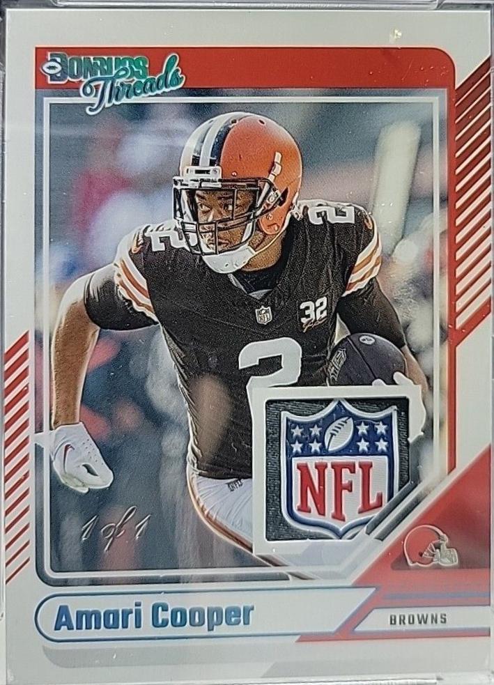 Amari Cooper [NFL Shield Laundry Tag] #DTH-ACO