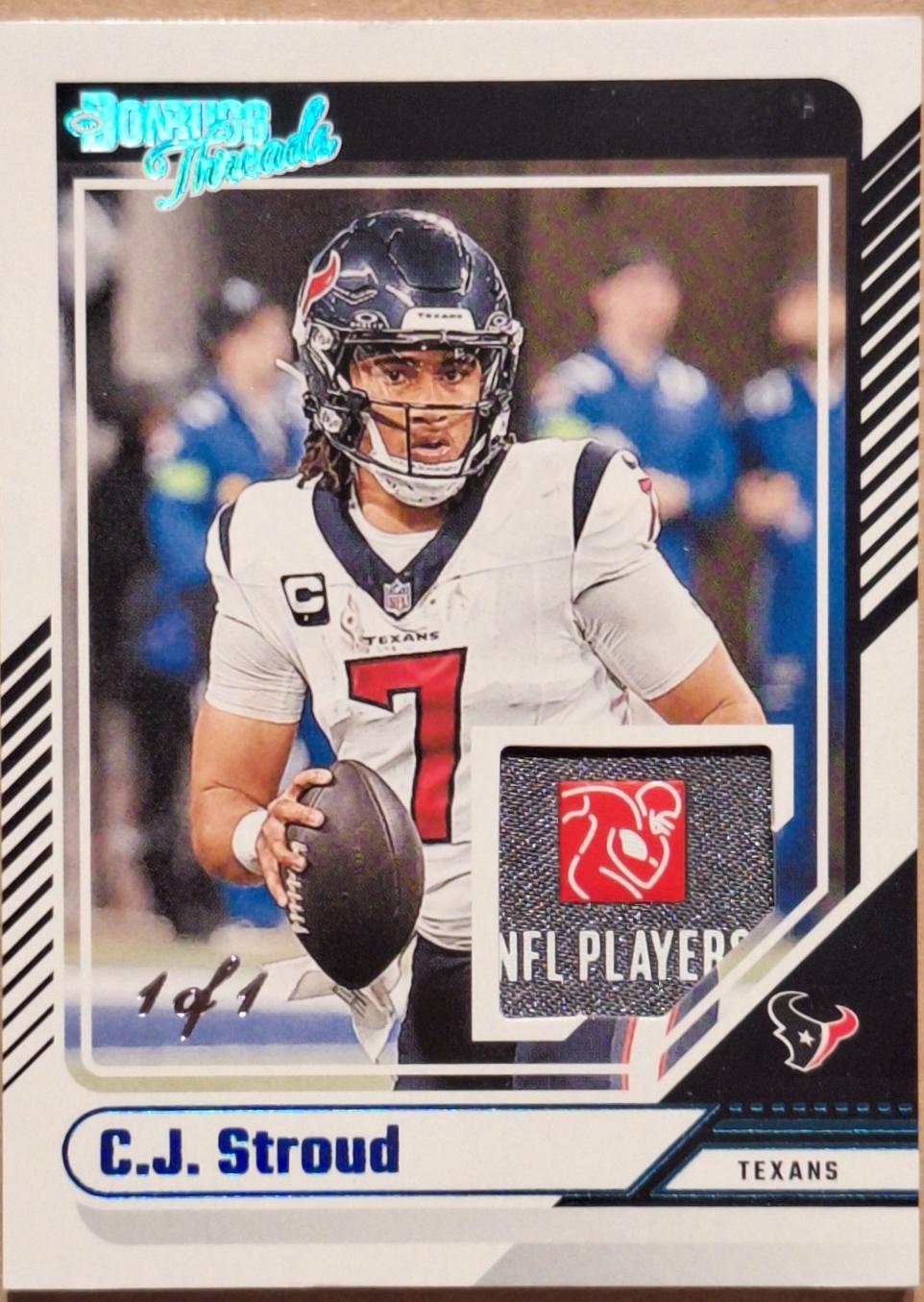 C.J. Stroud [NFL Player's Laundry Tag] #DTH-CJS