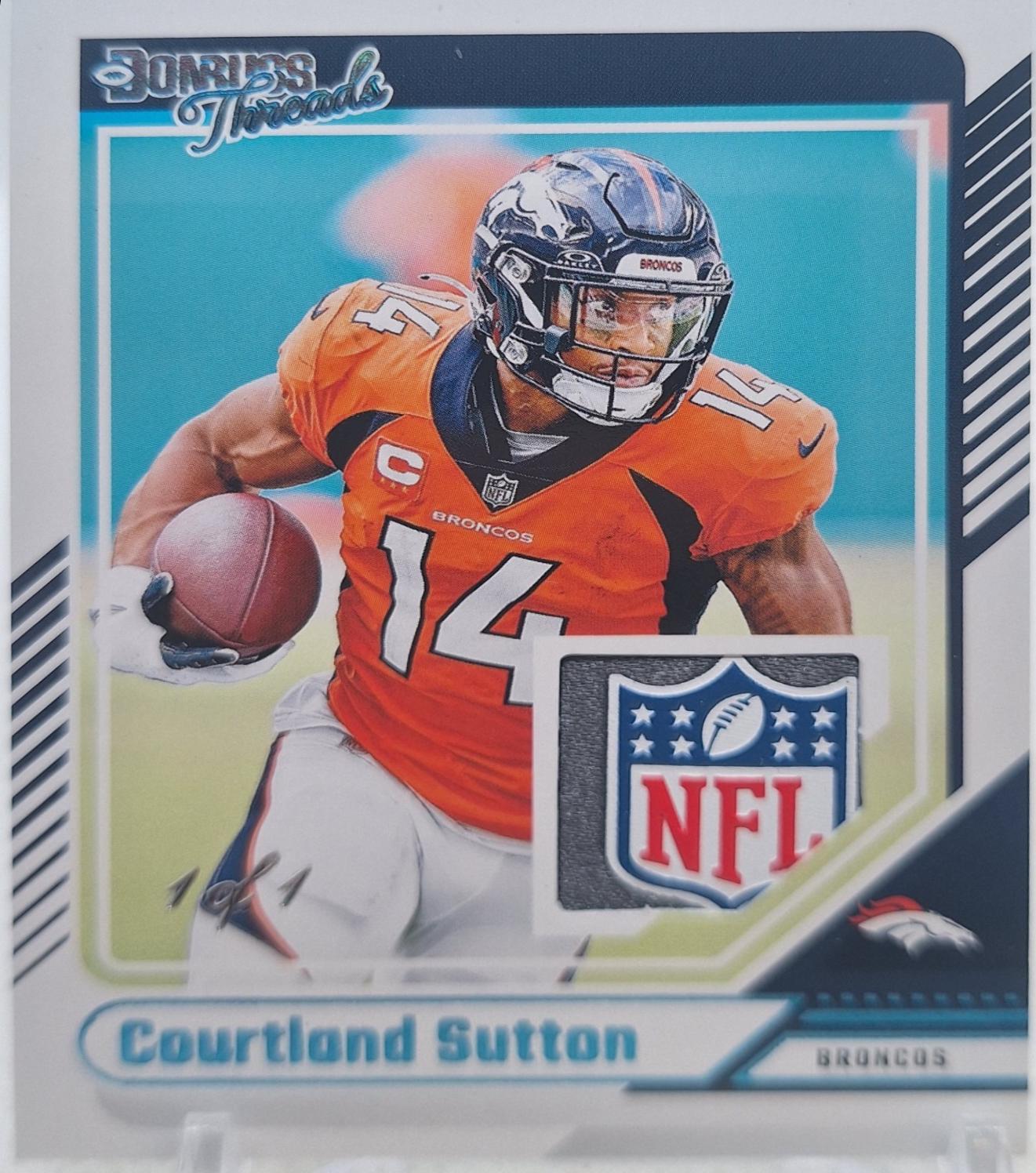 Courtland Sutton [NFL Player's Laundry Tag] #DTH-CSU