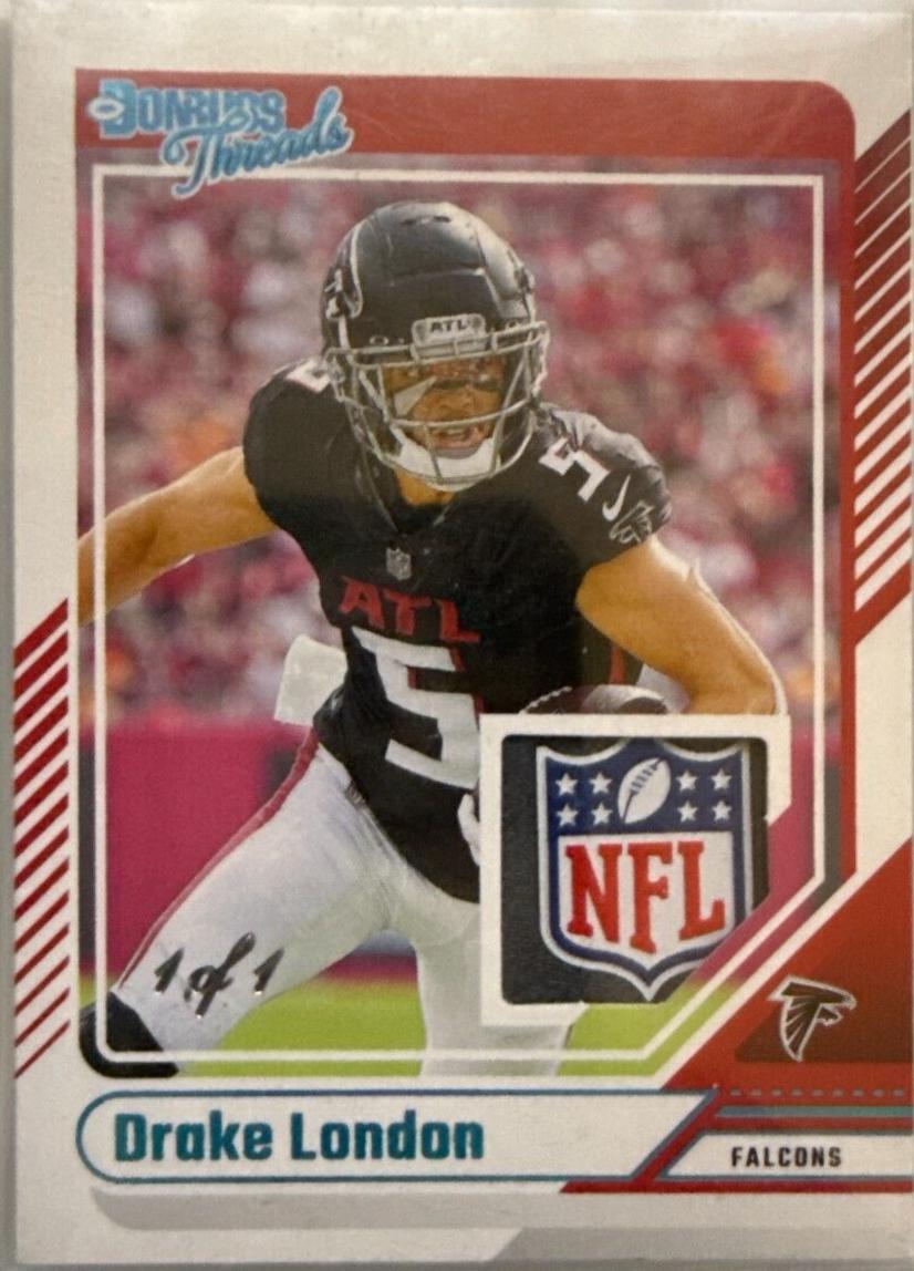 Drake London [NFL Shield Laundry Tag] #DTH-DLO