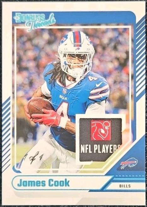James Cook [NFL Player's Laundry Tag] #DTH-JCO
