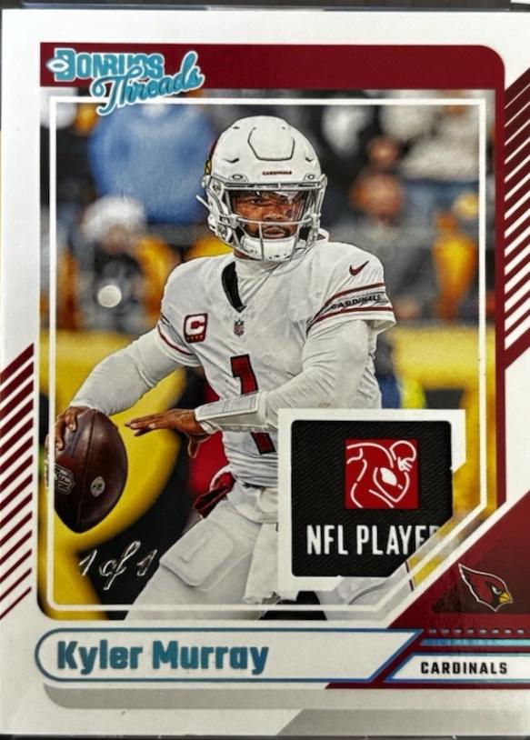 Kyler Murray [NFL Player's Laundry Tag] #DTH-KMU