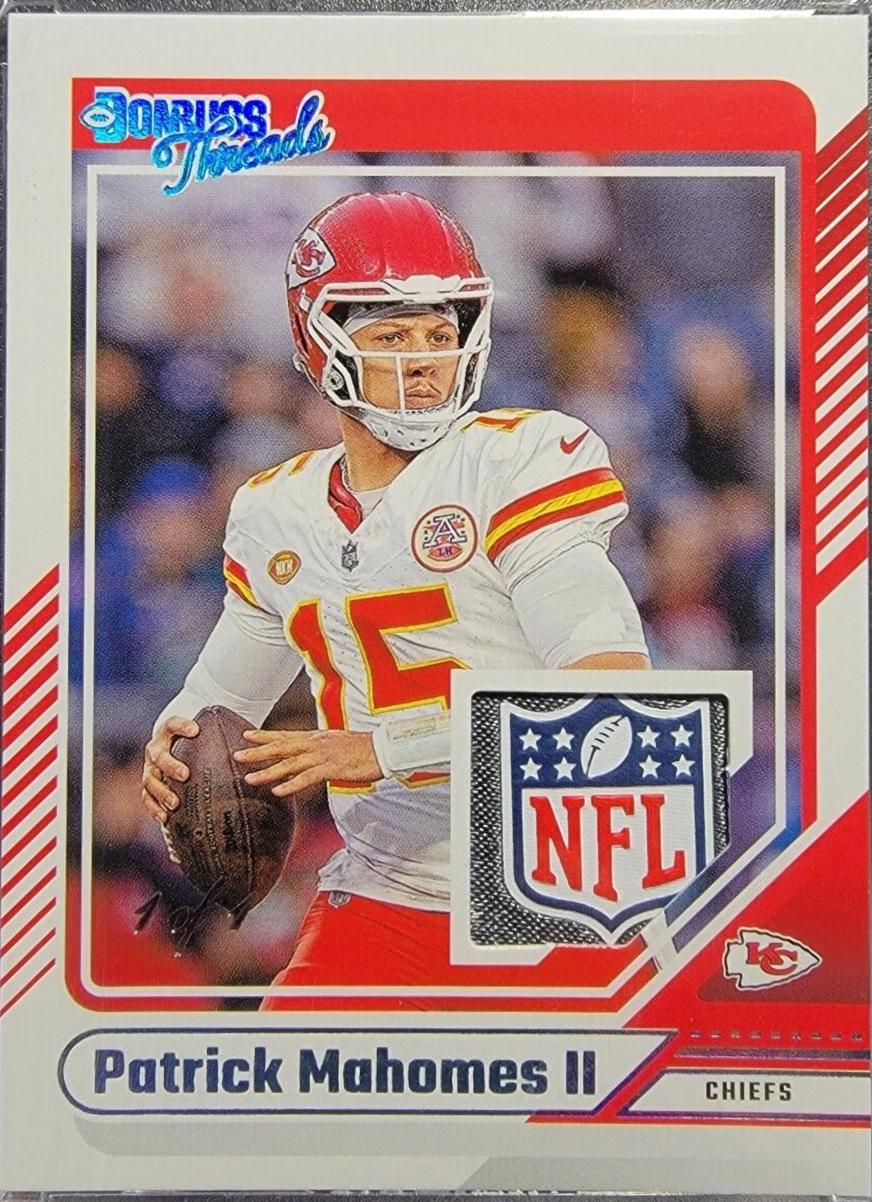 Patrick Mahomes II [NFL Shield Laundry Tag] #DTH-PMA