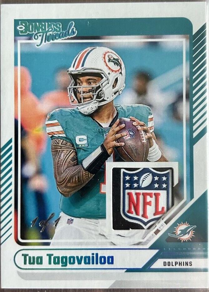 Tua Tagovailoa [NFL Shield Laundry Tag] #DTH-TTA