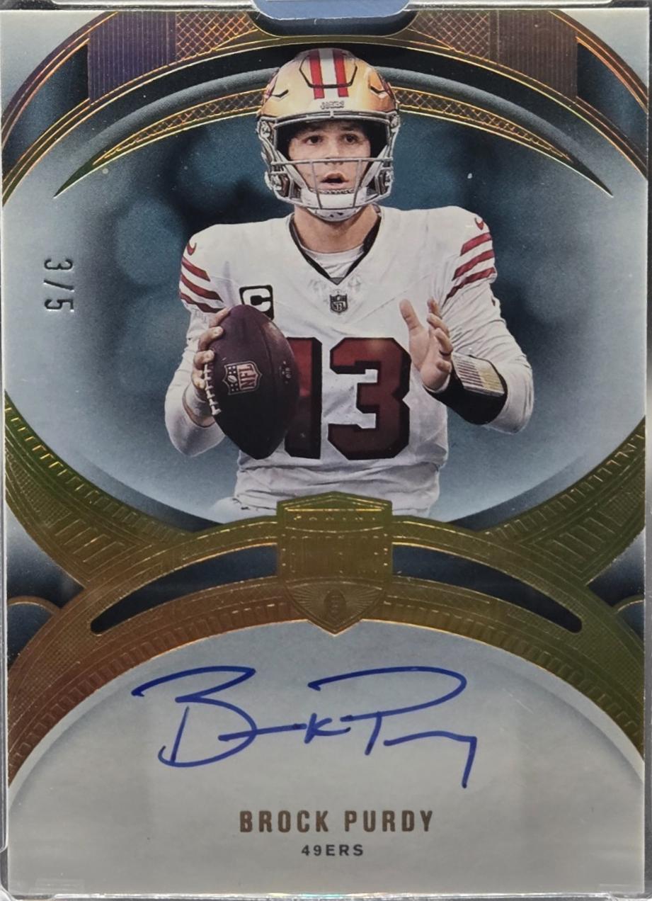 Brock Purdy [Gold Autograph] #15