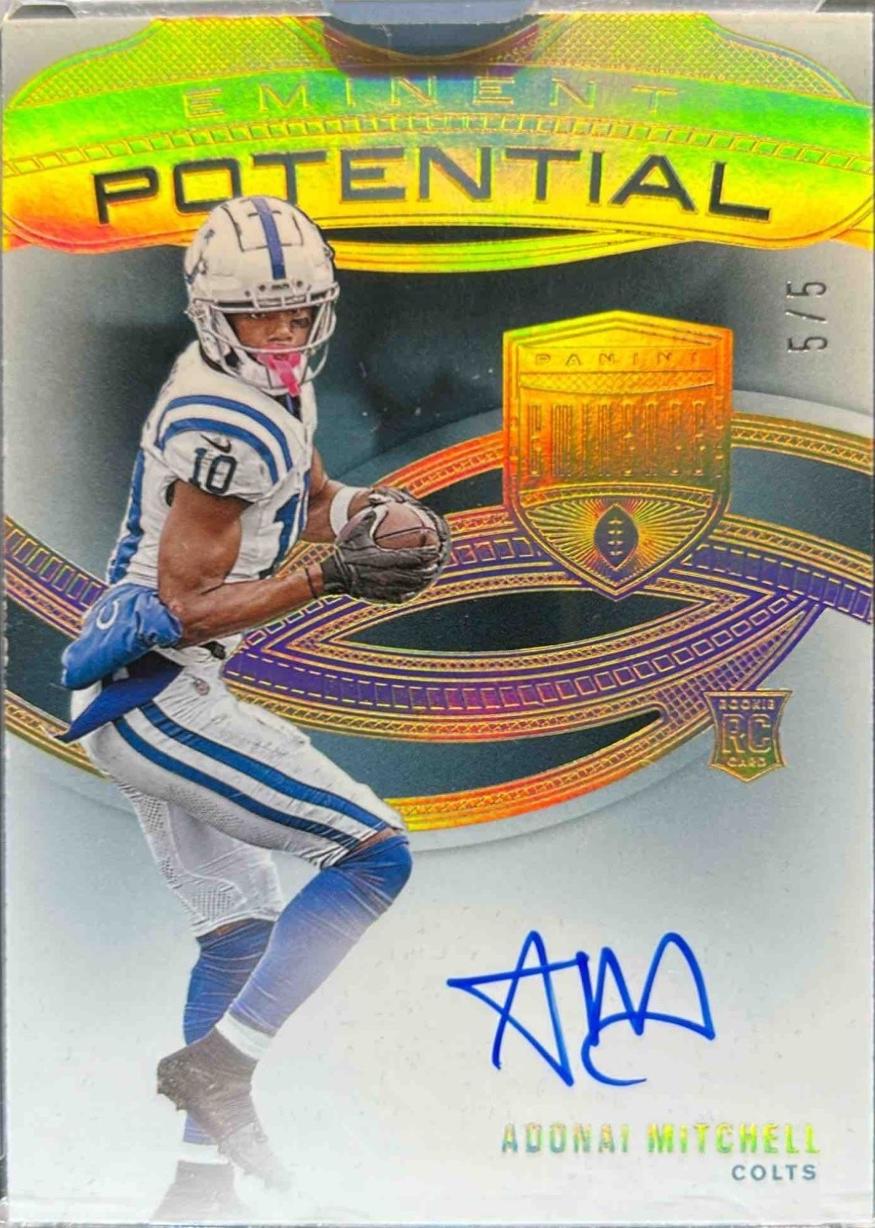 Adonai Mitchell [Gold] #6