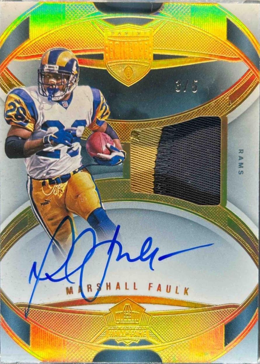 Marshall Faulk [Gold] #7