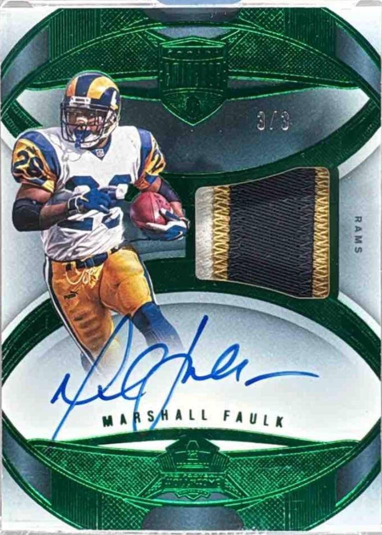 Marshall Faulk [Green] #7