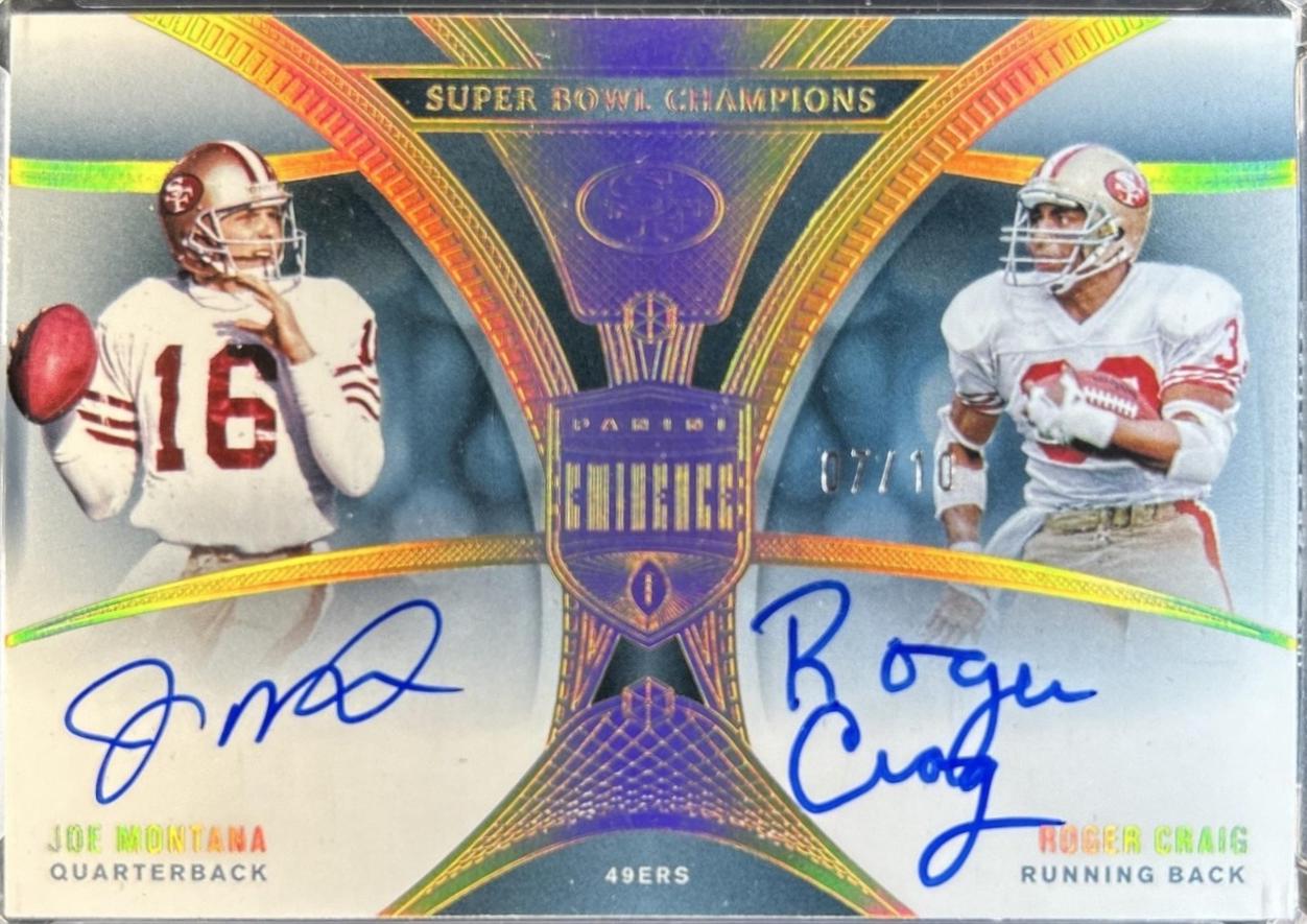 Roger Craig / Joe Montana #9