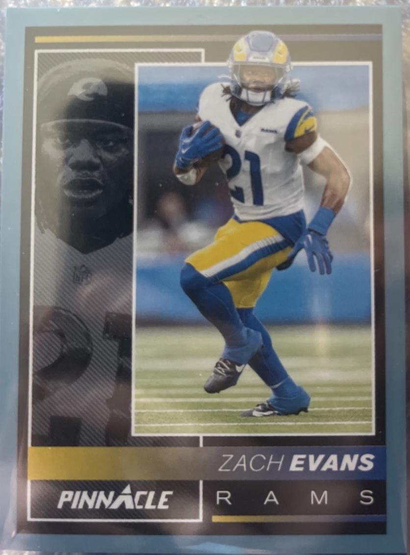 Zach Evans [Blue] #117