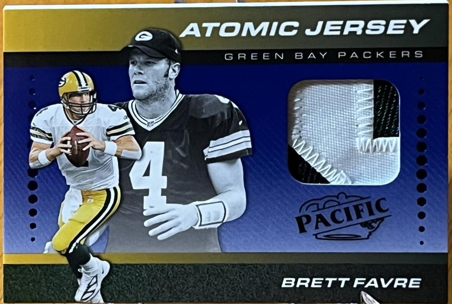 Brett Favre [Blue] #AJ-BFE