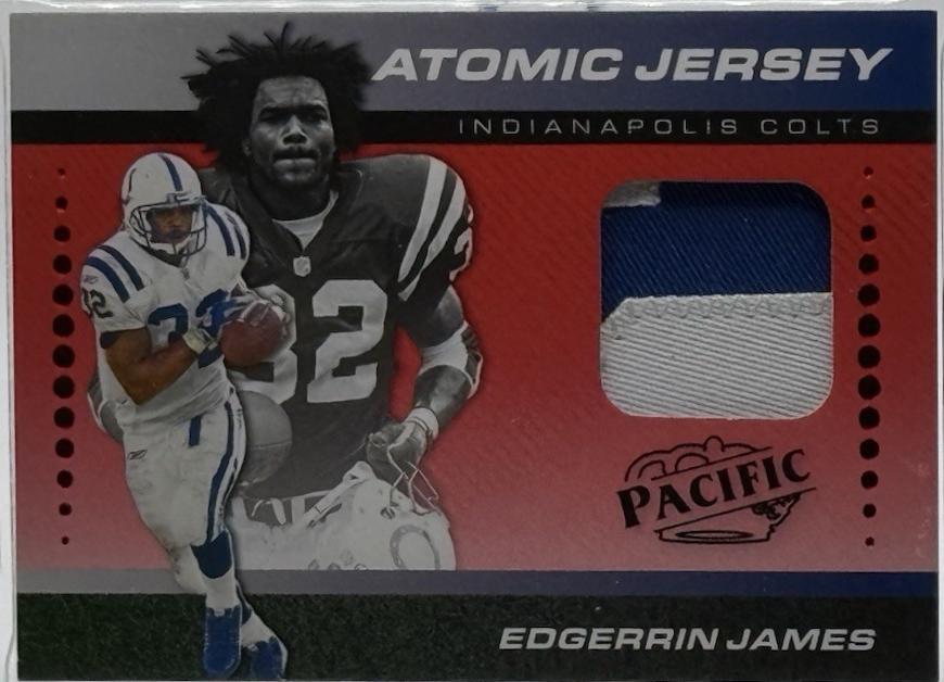 Edgerrin James [Red] #AJ-EJS