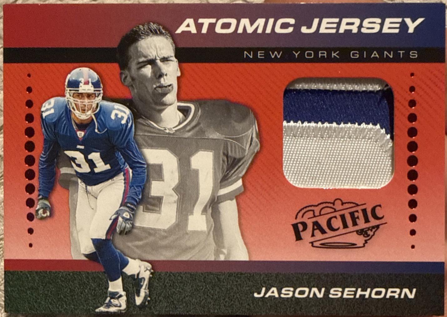 Jason Sehorn [Red] #AJ-JSN