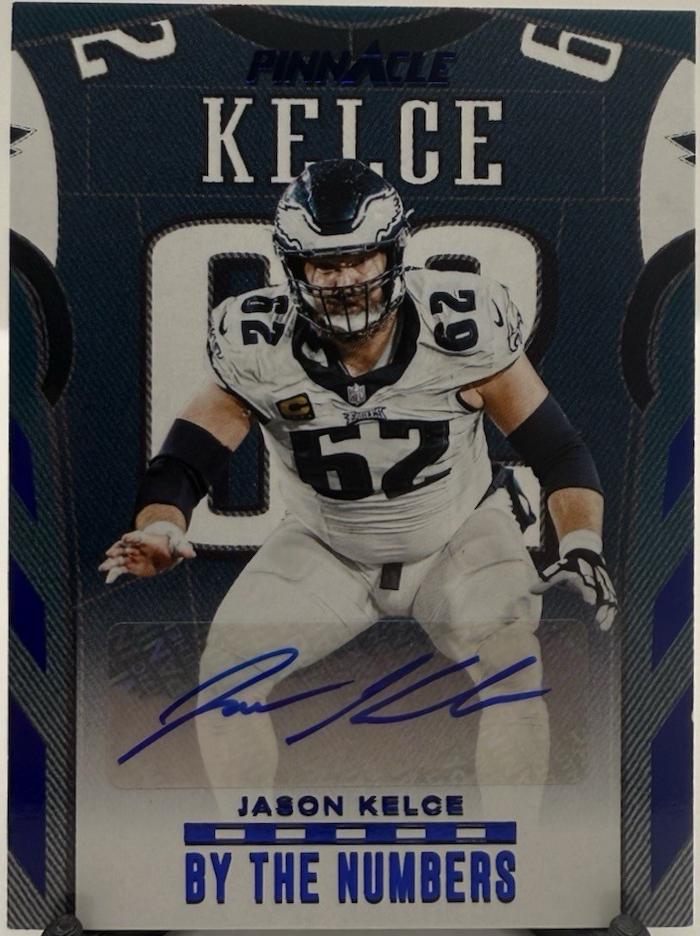Jason Kelce [Blue] #BTNA-JKE