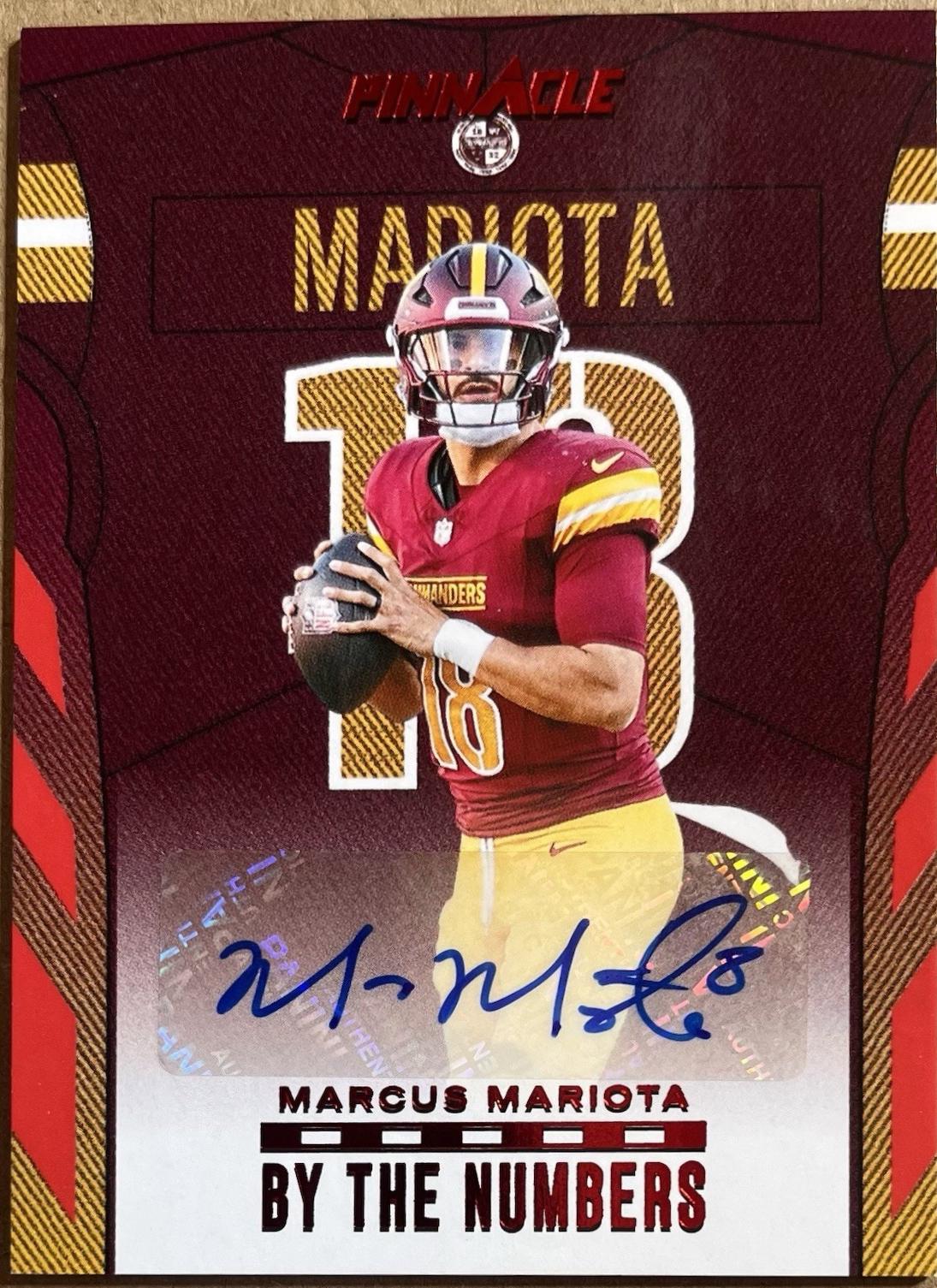 Marcus Mariota [Red] #BTNA-MMA