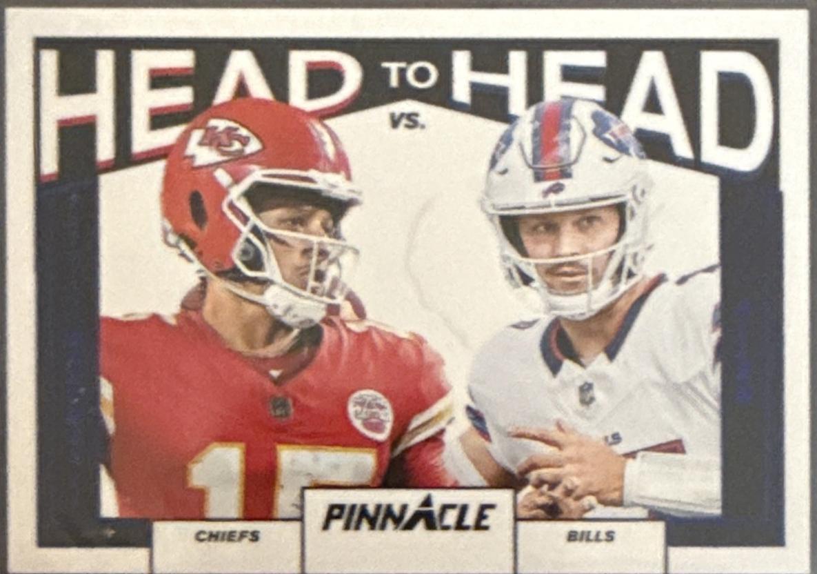 Josh Allen / Patrick Mahomes II [Blue] #1