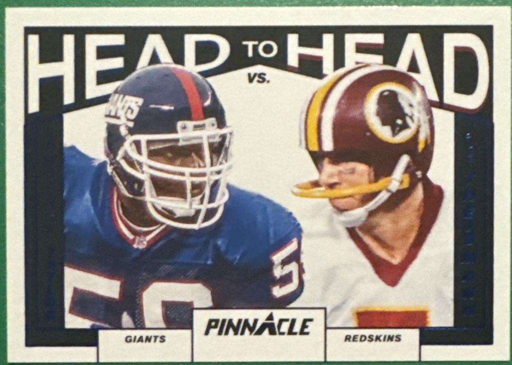 Lawrence Taylor / Joe Theismann [Blue] #6