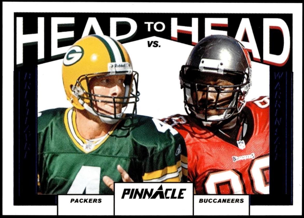 Warren Sapp / Brett Favre [Blue] #5