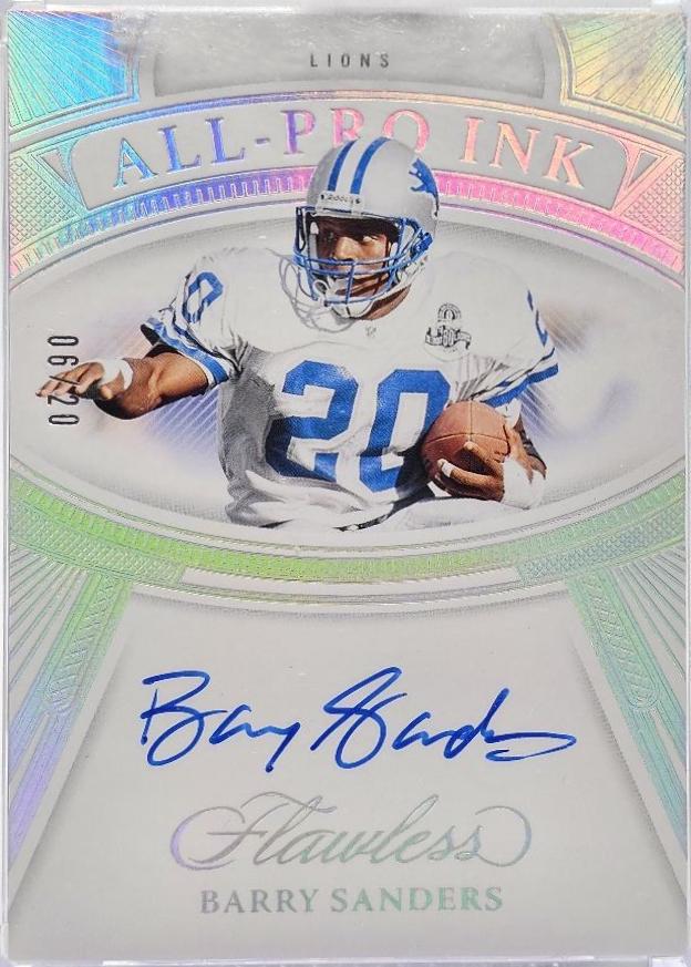 Barry Sanders [Silver] #10