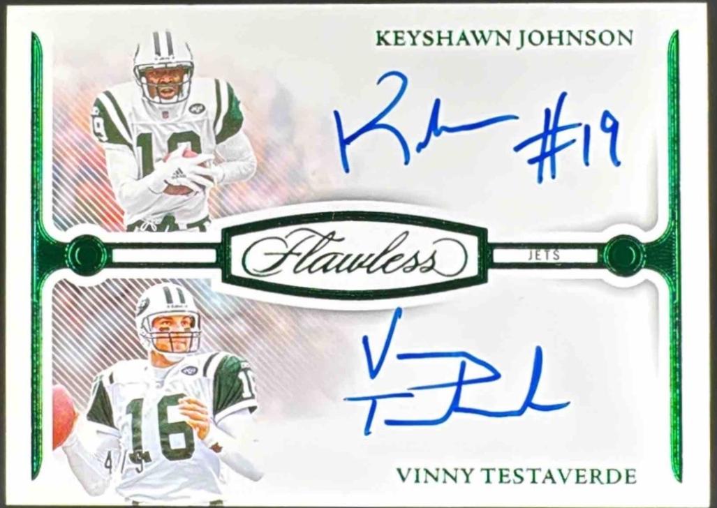 Keyshawn Johnson/Vinny Testaverde [Emerald] #5