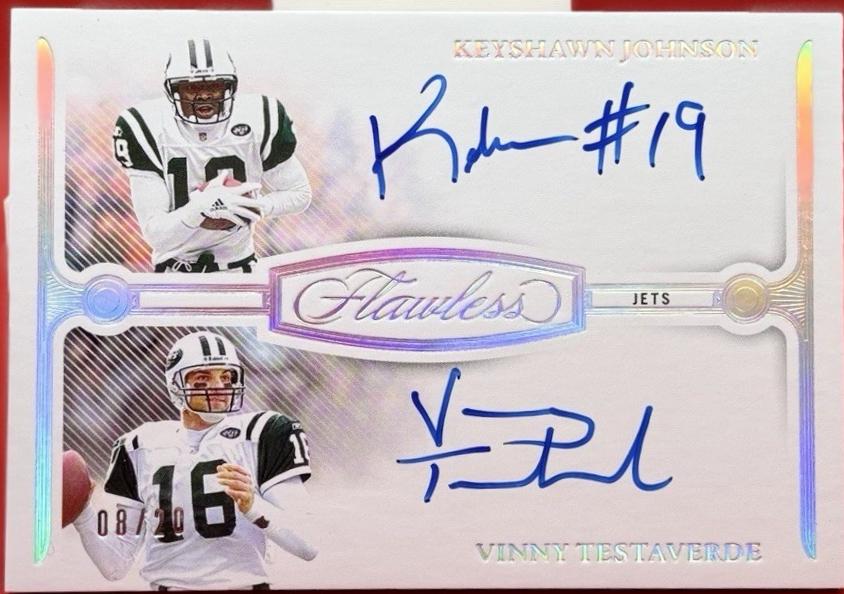 Keyshawn Johnson/Vinny Testaverde [Silver] #5