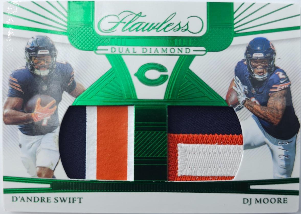D'Andre Swift/DJ Moore [Emerald] #5