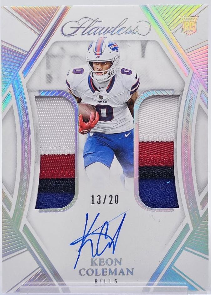 Keon Coleman [Silver] #14