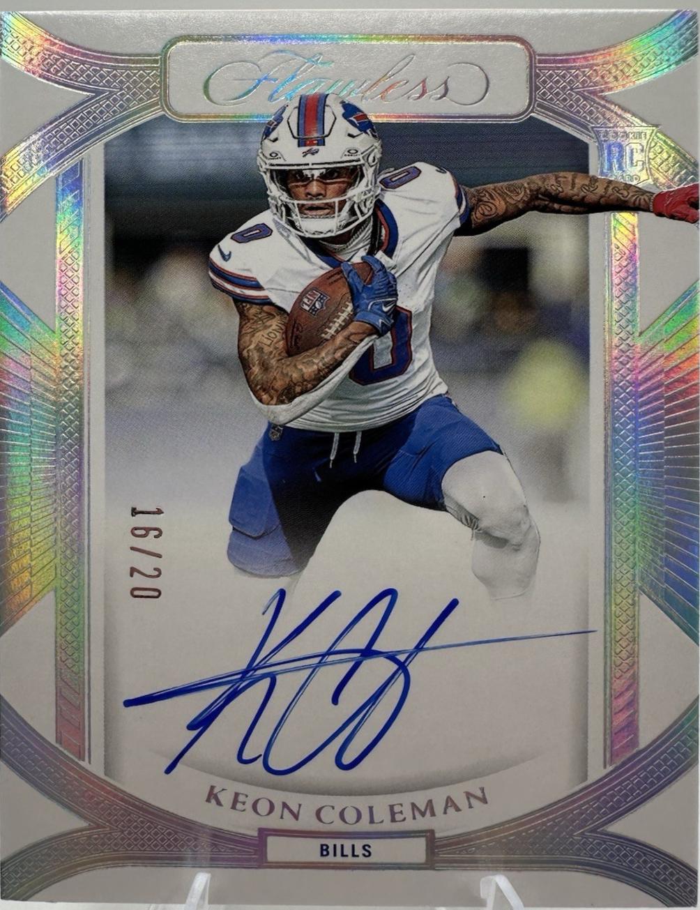 Keon Coleman [Silver] #3