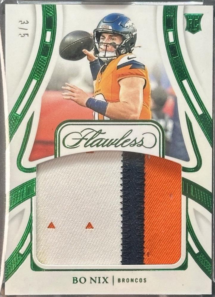 Bo Nix [Emerald] #9