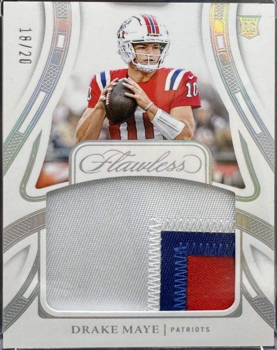 Drake Maye [Silver] #4