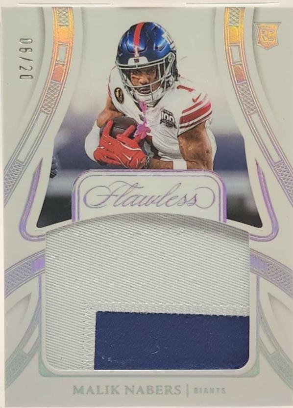 Malik Nabers [Silver] #6