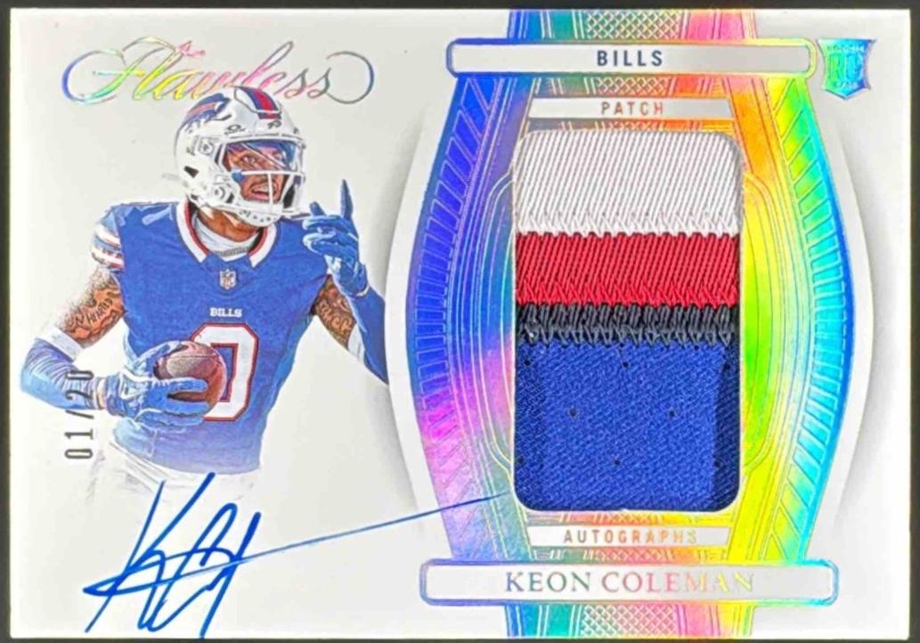 Keon Coleman [Silver] #14