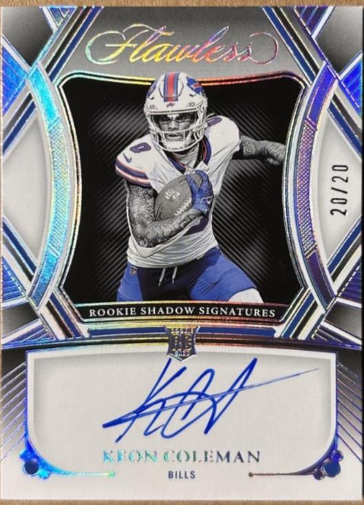Keon Coleman [Silver] #3