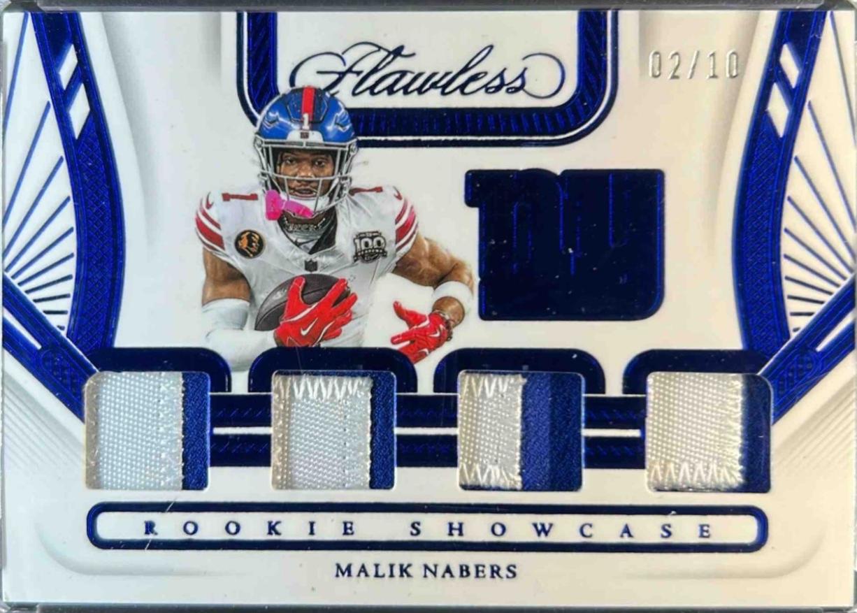Malik Nabers [Sapphire] #8