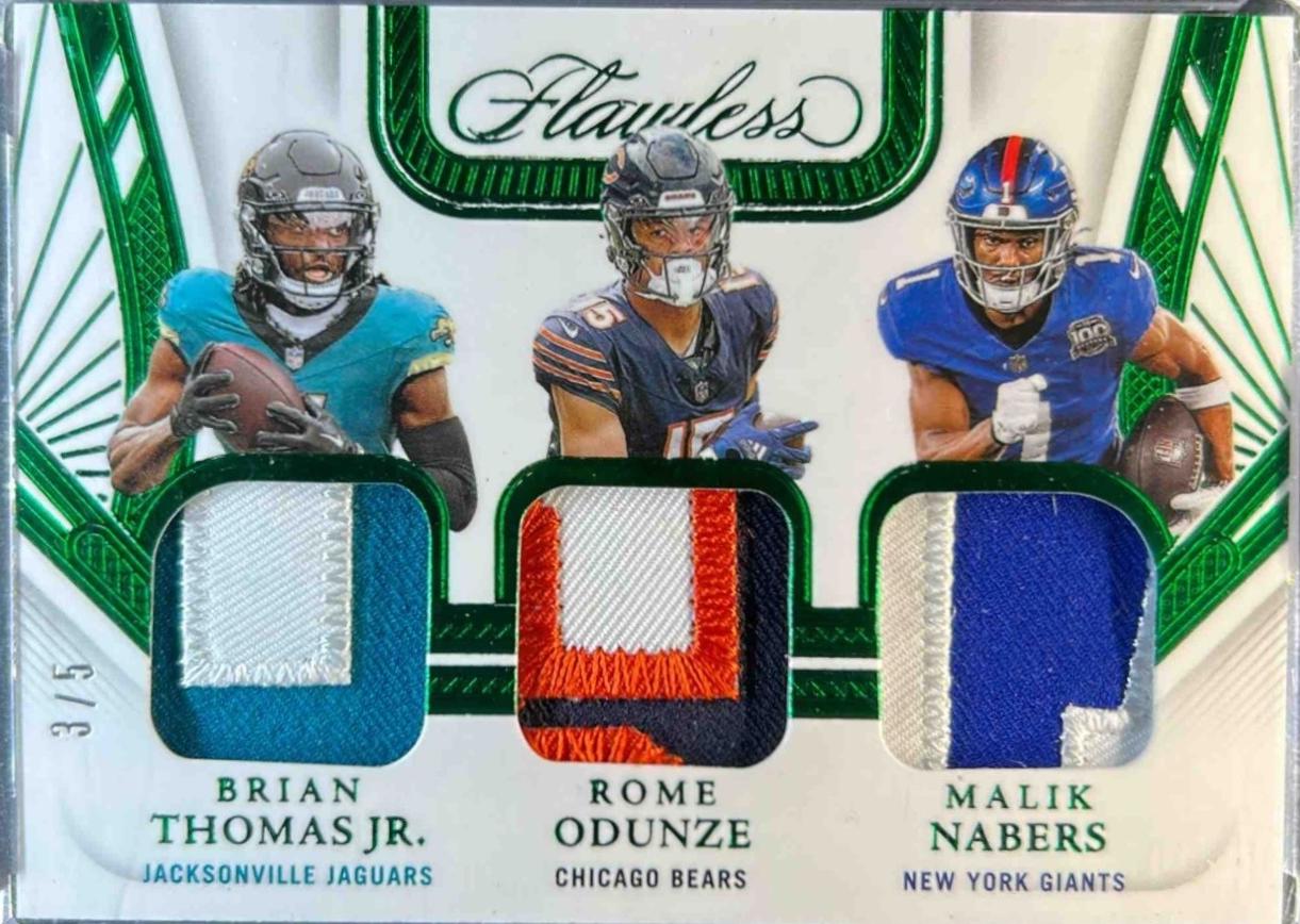 Brian Thomas Jr./Malik Nabers/Rome Odunze [Emerald] #6