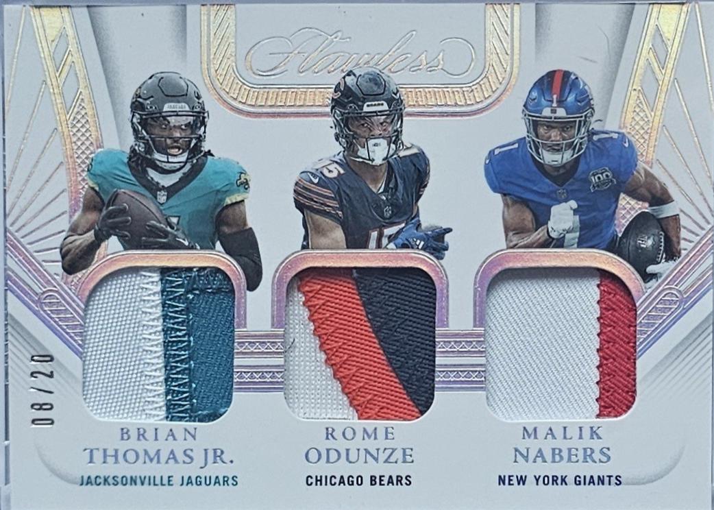 Brian Thomas Jr./Malik Nabers/Rome Odunze [Silver] #6