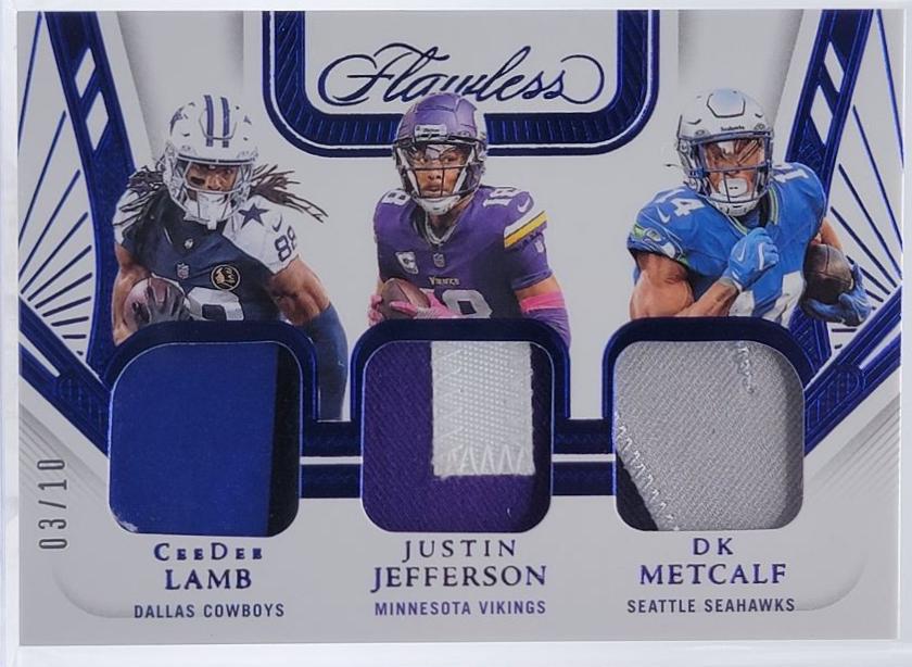 CeeDee Lamb/DK Metcalf/Justin Jefferson [Sapphire] #8