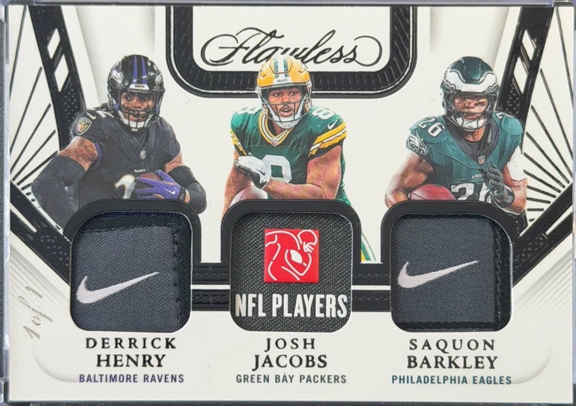 Derrick Henry/Josh Jacobs/Saquon Barkley [Platinum] #13