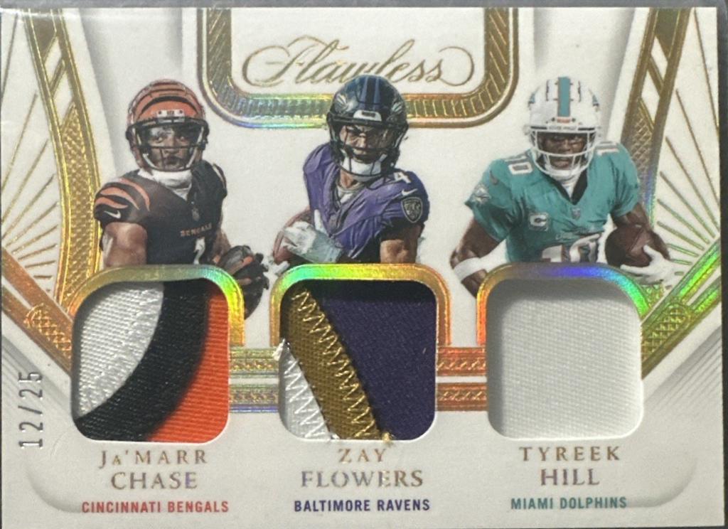 Ja'Marr Chase/Tyreek Hill/Zay Flowers #9