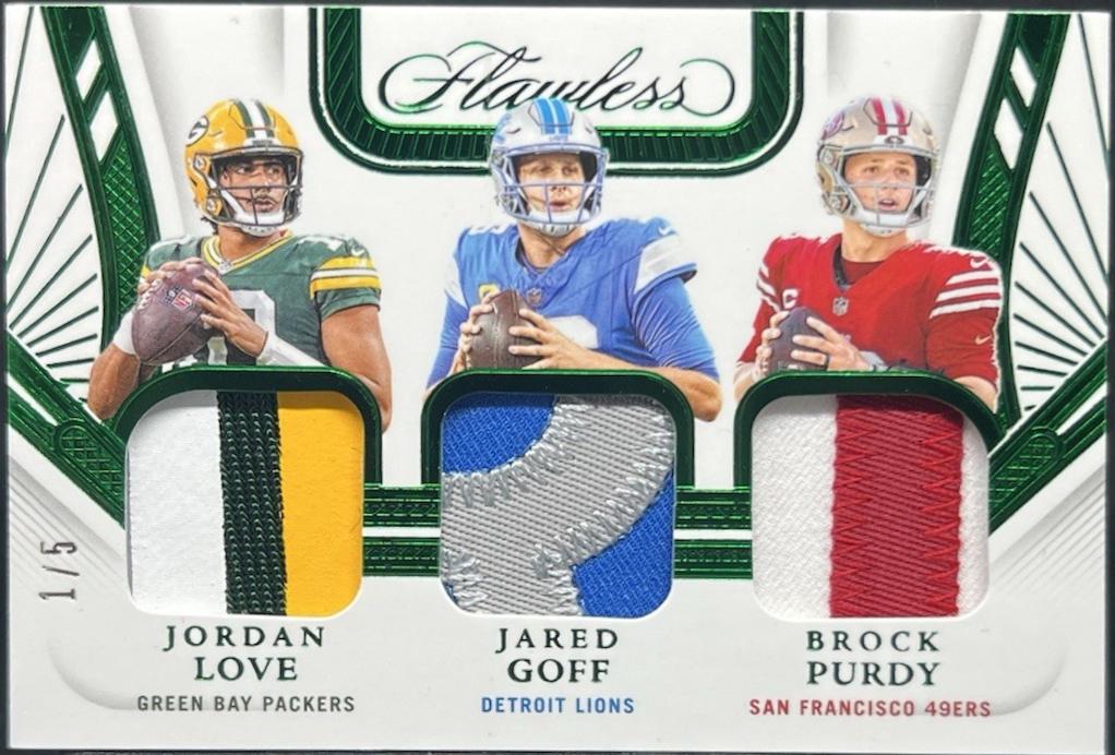 Jordan Love/Brock Purdy/Jared Goff [Emerald] #4